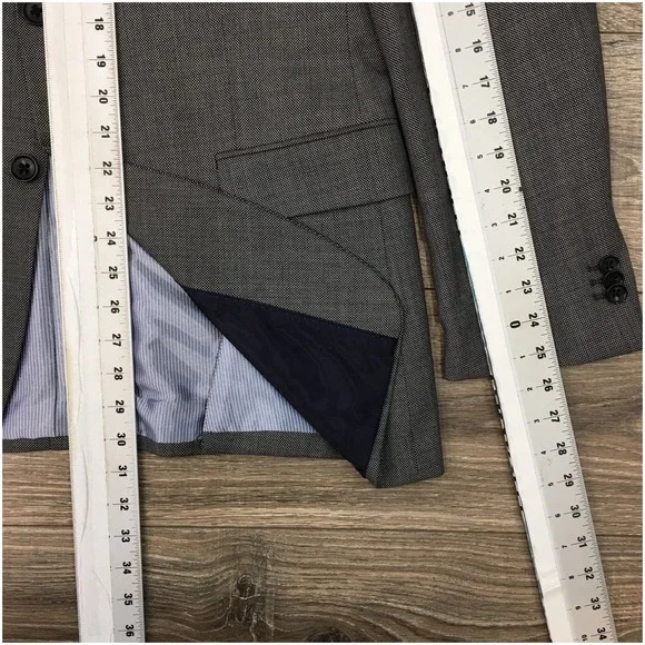 BANANA REPUBLIC Mens Wool Blazer Sport Coat Casual Jacket Size 42R Classic Suit